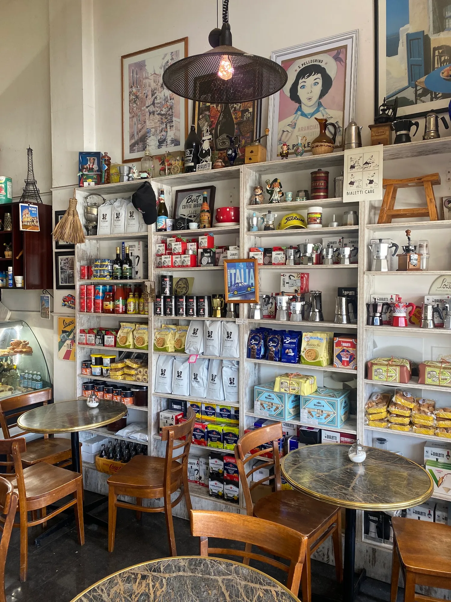 Inside Tre Fontane