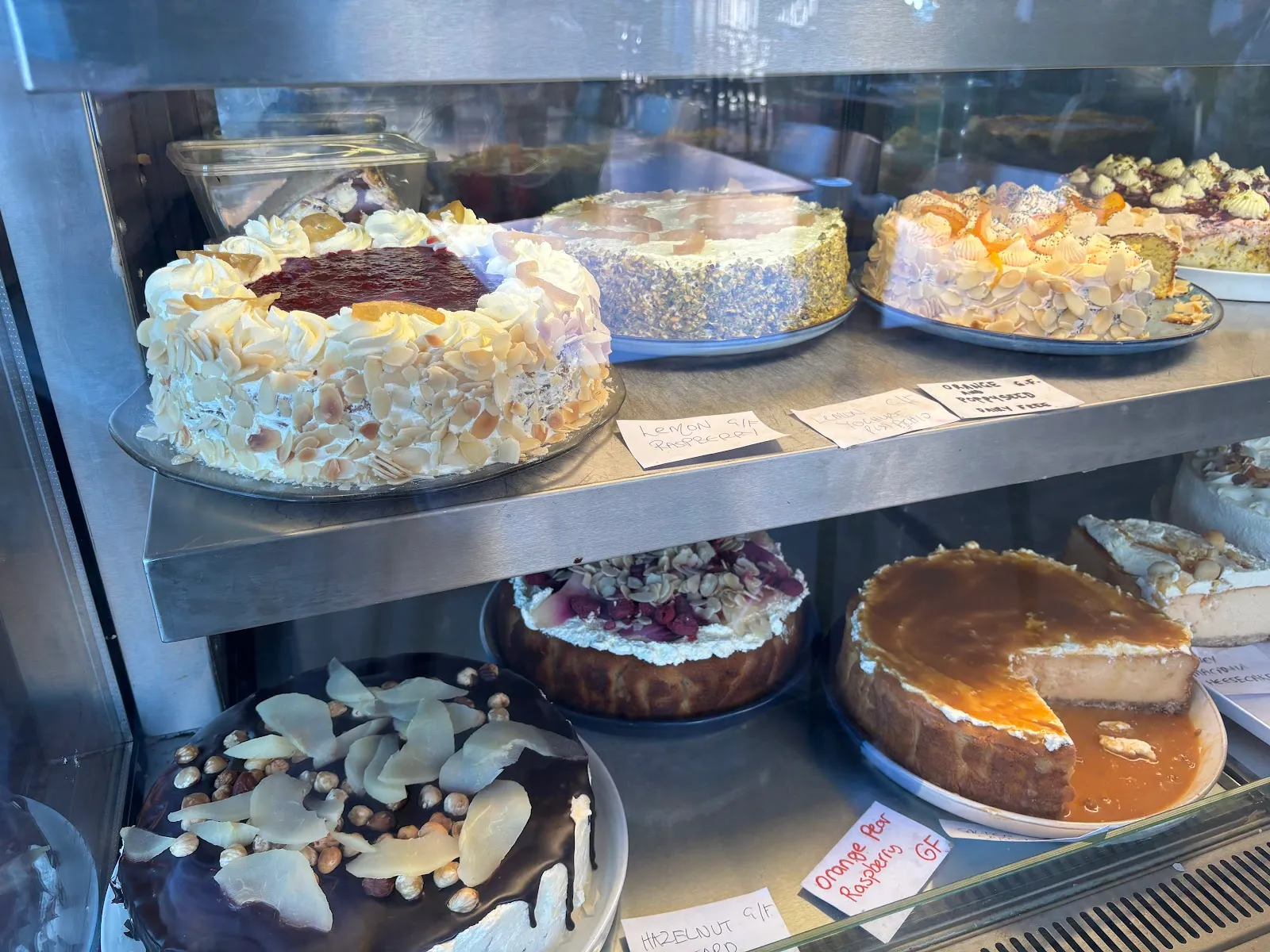 Inside the cafe