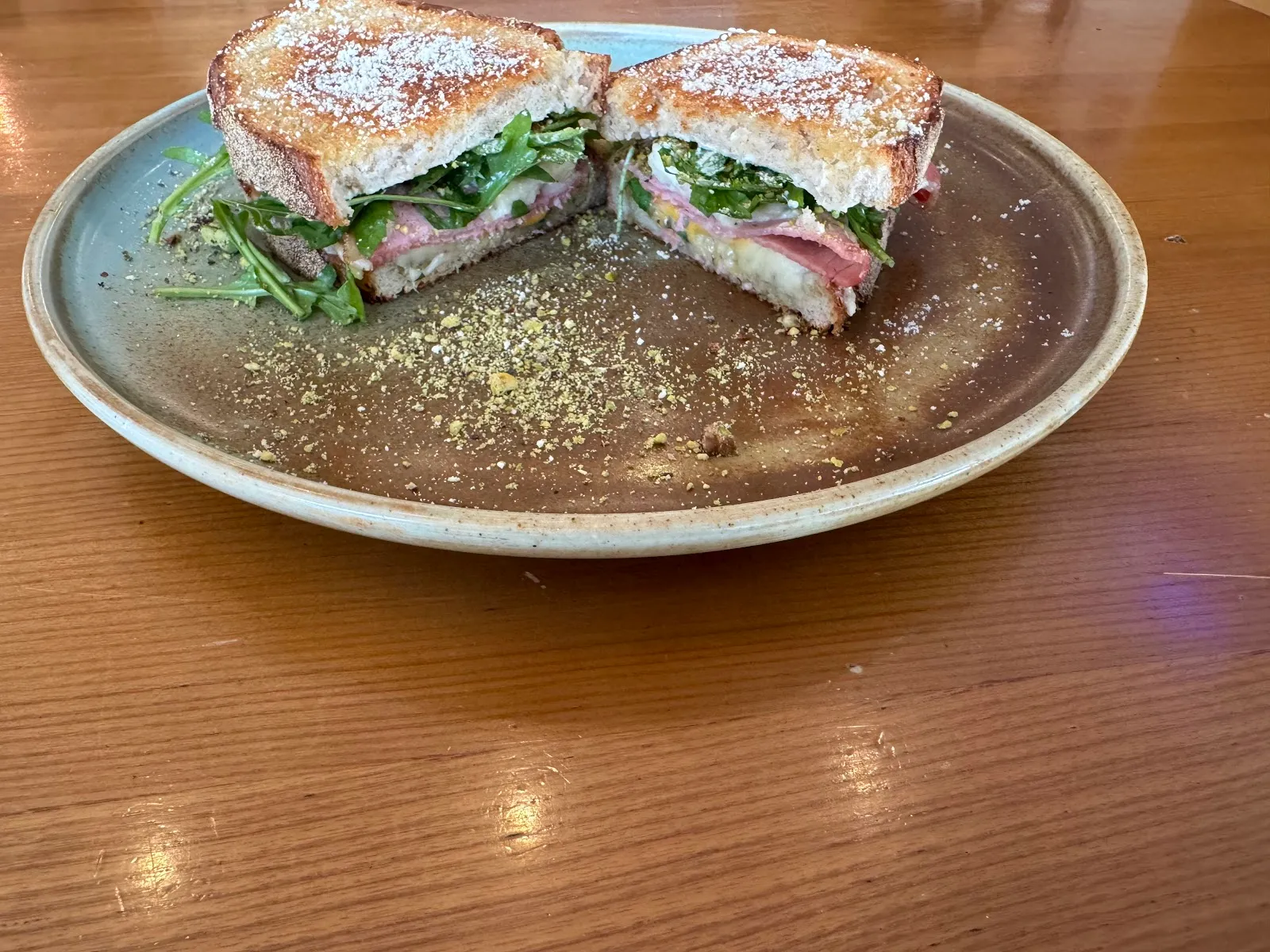 Inside the cafe