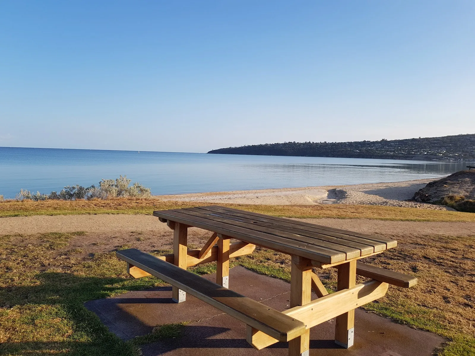 Coffee by the beach