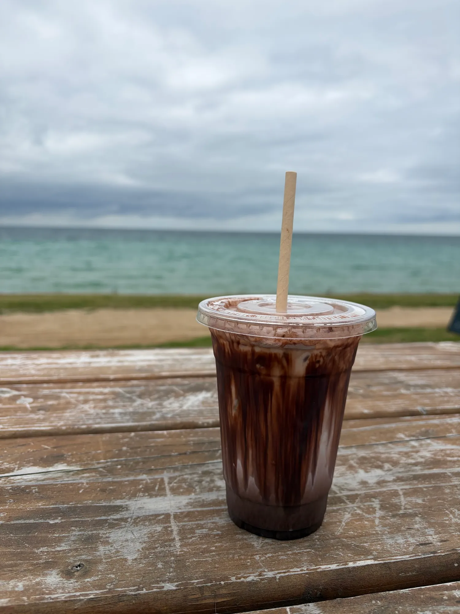 Coffee by the beach