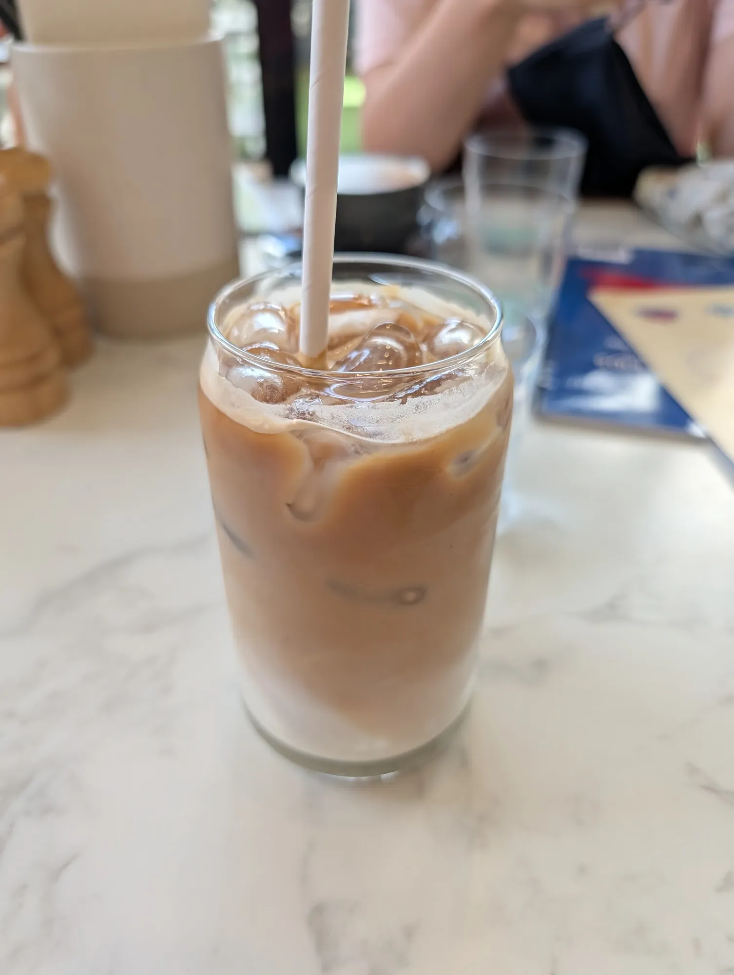 Inside the cafe